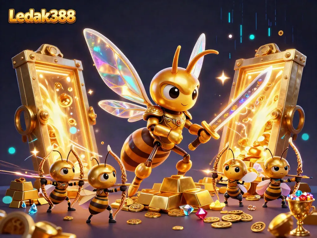 Experience thrilling slot action with Ledak388 as golden hornet warriors unveil treasure vaults.