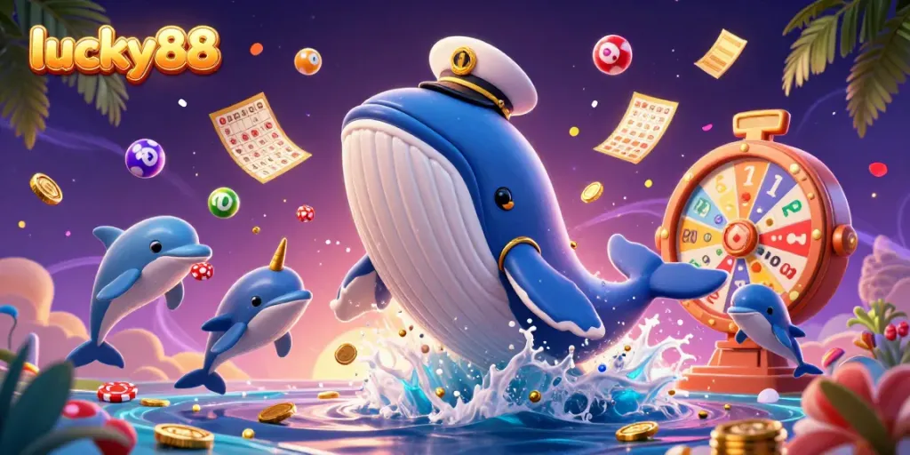 Experience thrilling gameplay at lucky88 with colorful visuals and exciting characters in a vibrant casino atmosphere.